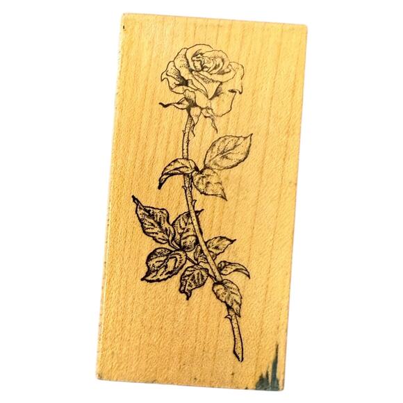 PSX Other - PSX Vintage 1988 Single Rose F-970 Rubber Stamp